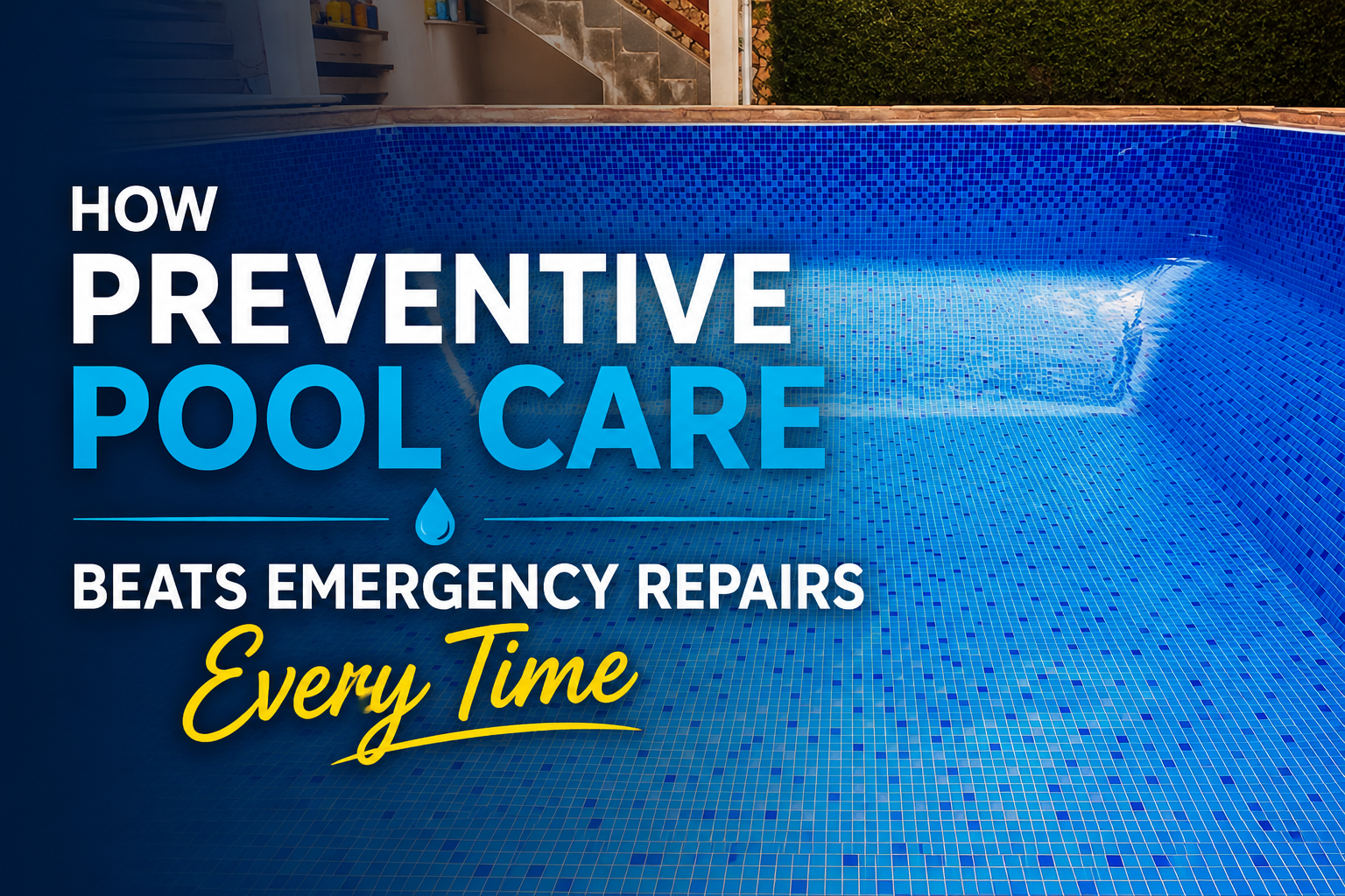 How Preventive Pool Care Beats Emergency Repairs Every Time